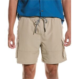 Sovereign Code Mens Loop Casual Walking Shorts, Beige, NWT
